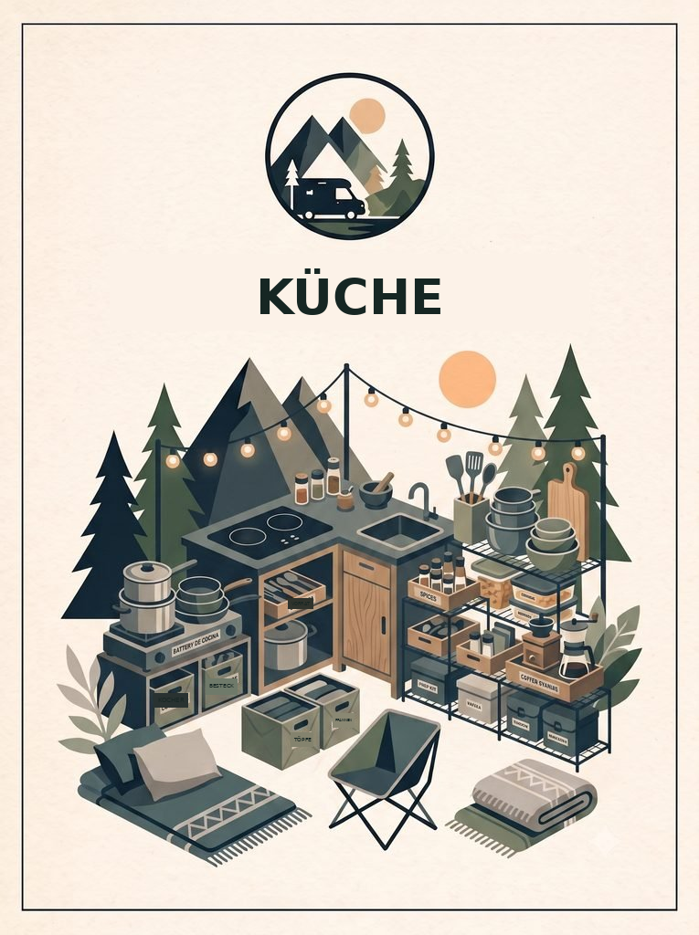 Kochausrüstung für den Camper