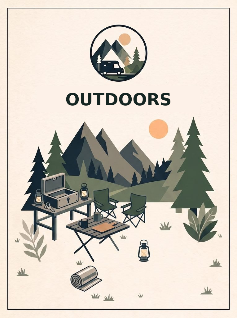 Campervan outdoor equipment
