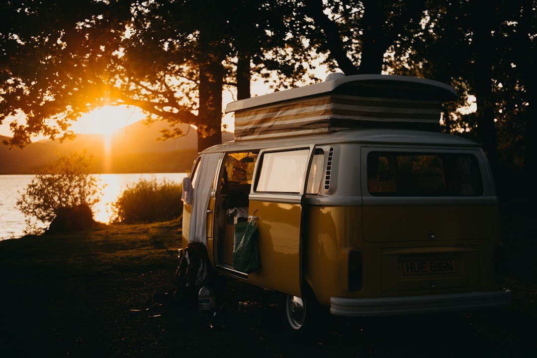 Furgoneta Volkswagen camper para viajar