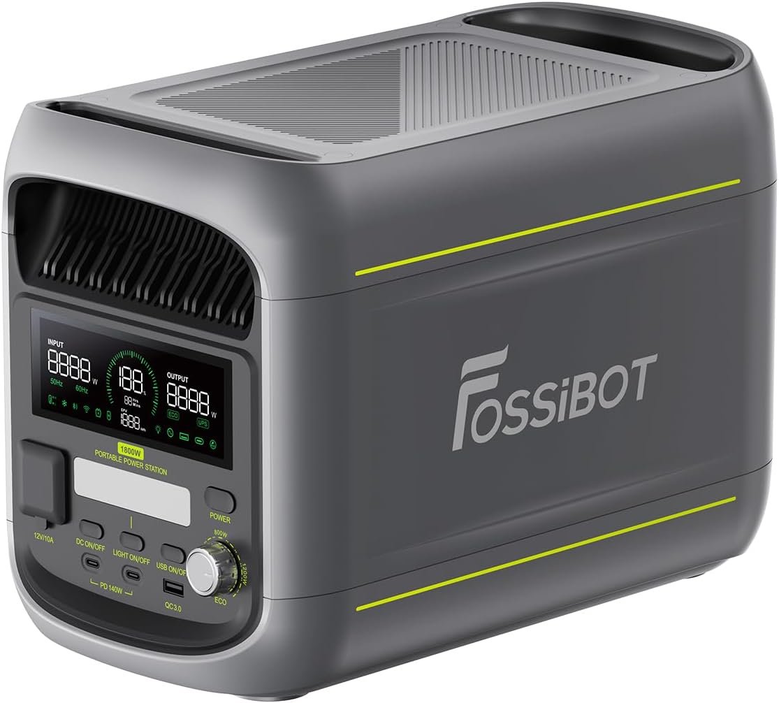FOSSiBOT F1800 estación de energía para caravana