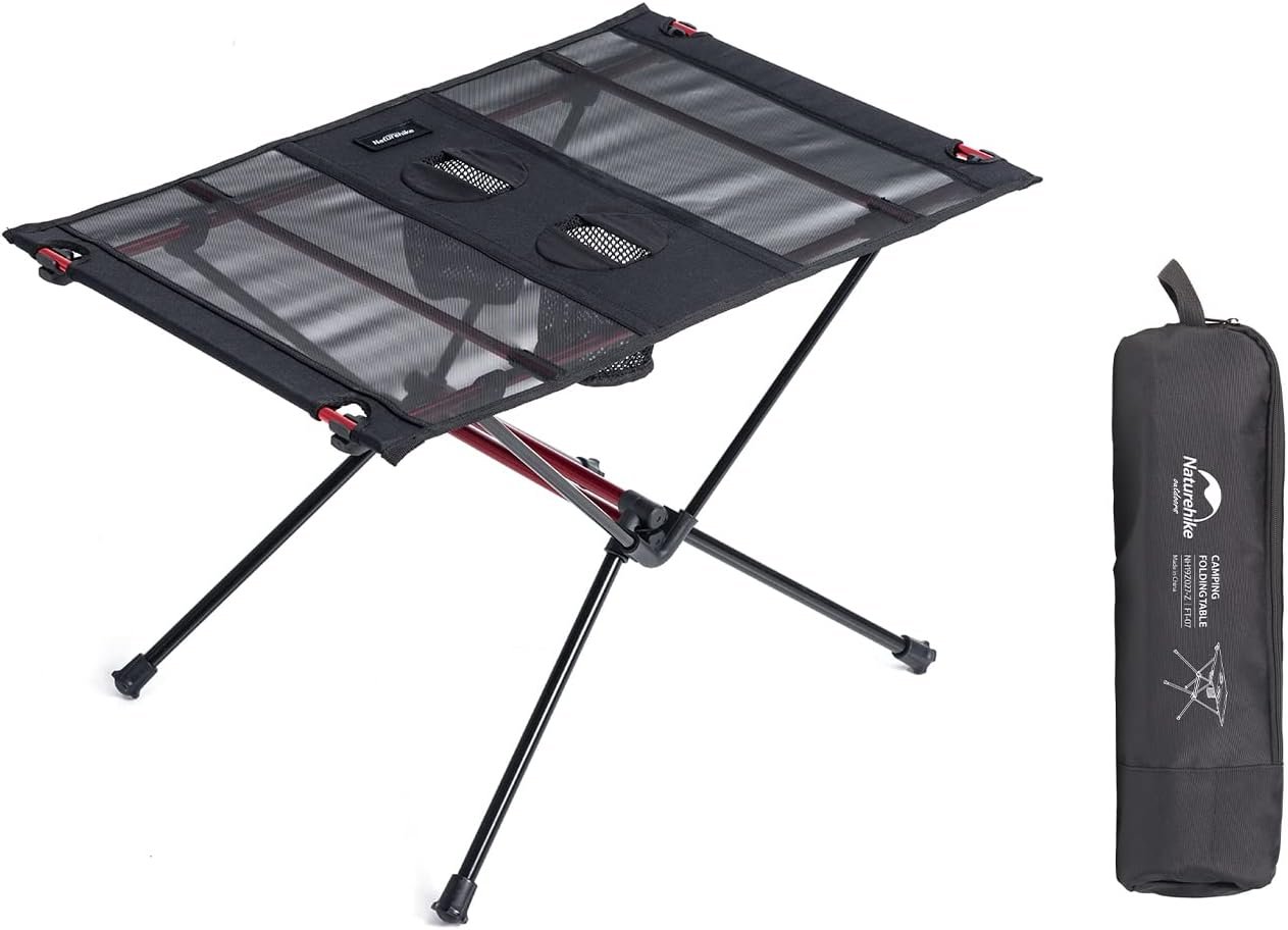 Naturehike mesa ligera para camping y caravana