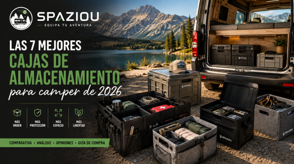 Las mejores cajas de almacenamiento para camper