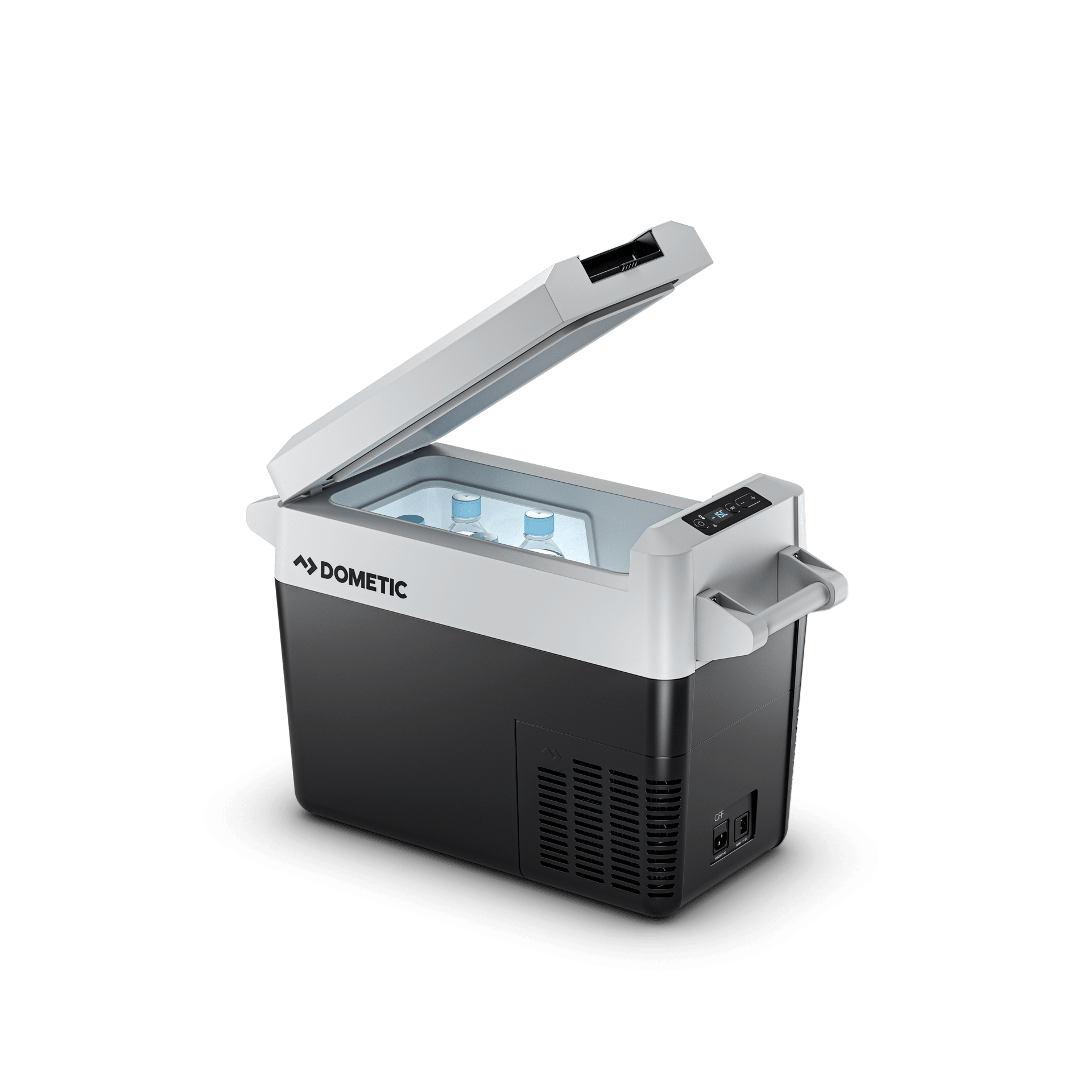 Nevera de compresor Dometic para camper alimentada a 12 V