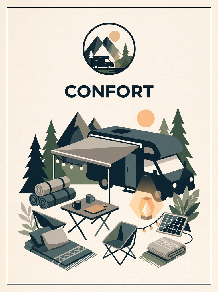Confort para camper