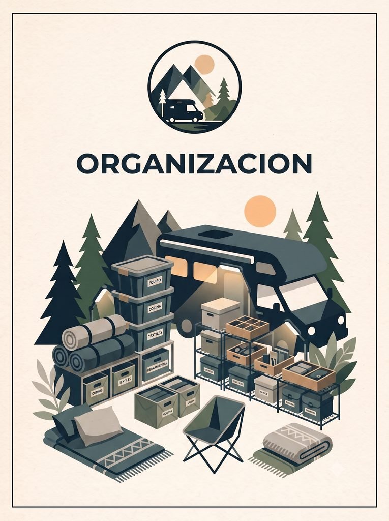 Organizacion para camper