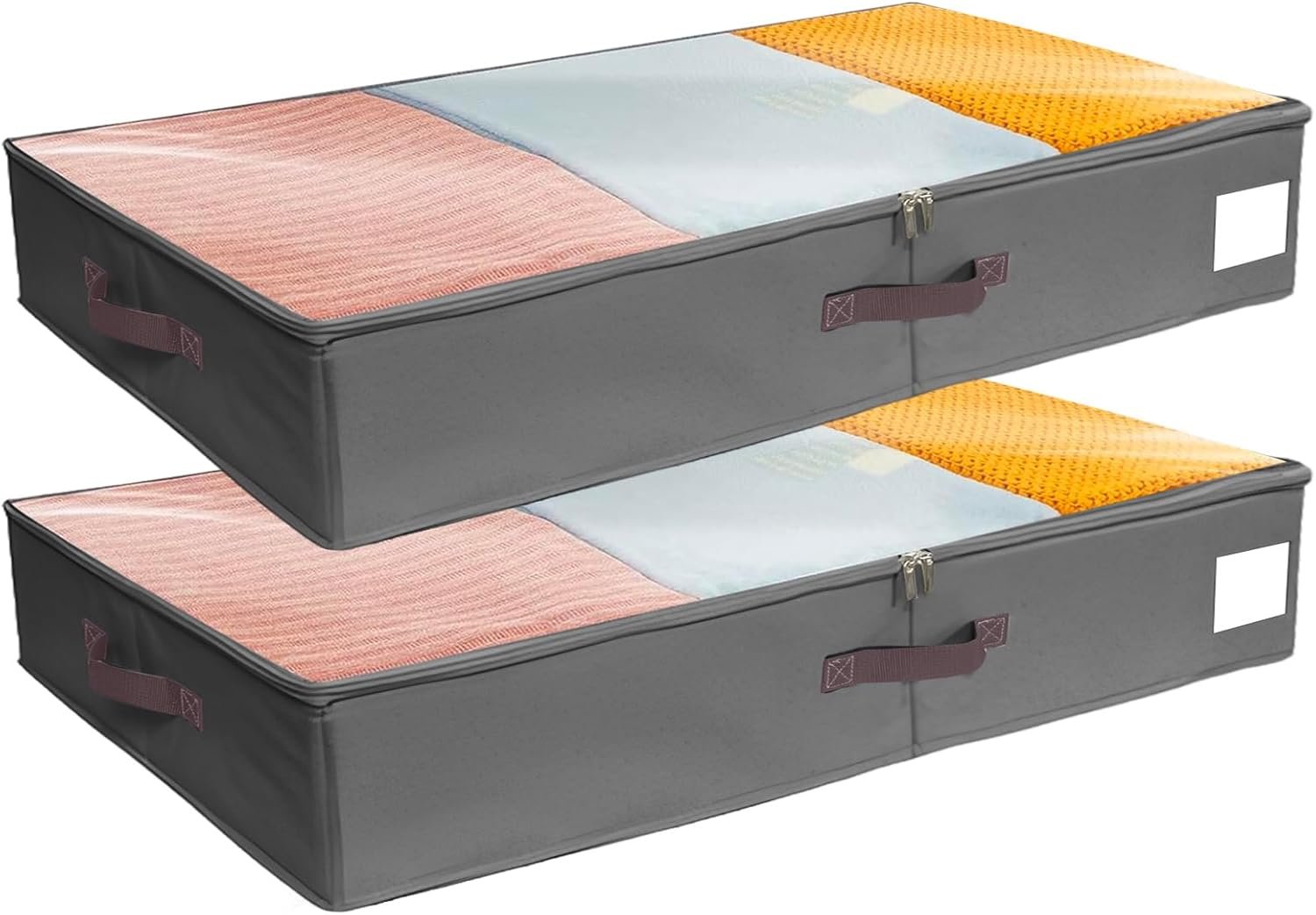 SYEXDZON, dos cajas bajo cama