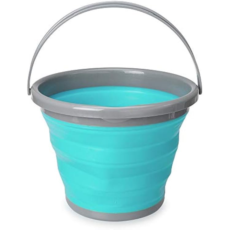 Navaris cubo plegable de 10 litros para camper camping y limpieza