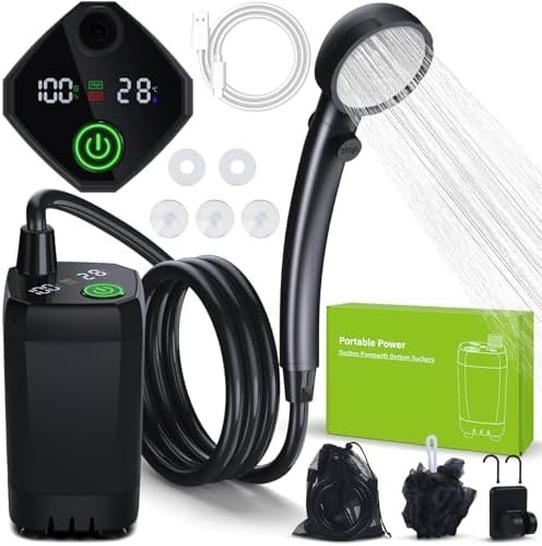 Spopal ducha portátil 6000 mAh
