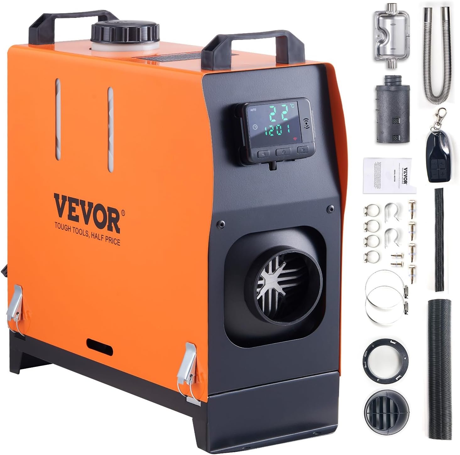 VEVOR 8 kW calefacción diésel todo en uno