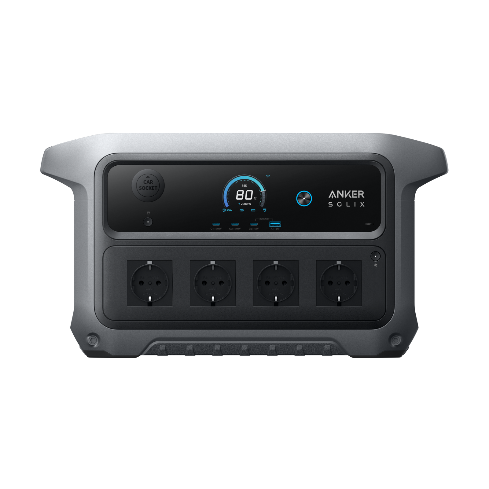Anker SOLIX C2000 Gen 2 estación de energía 2048 Wh para climatización camper