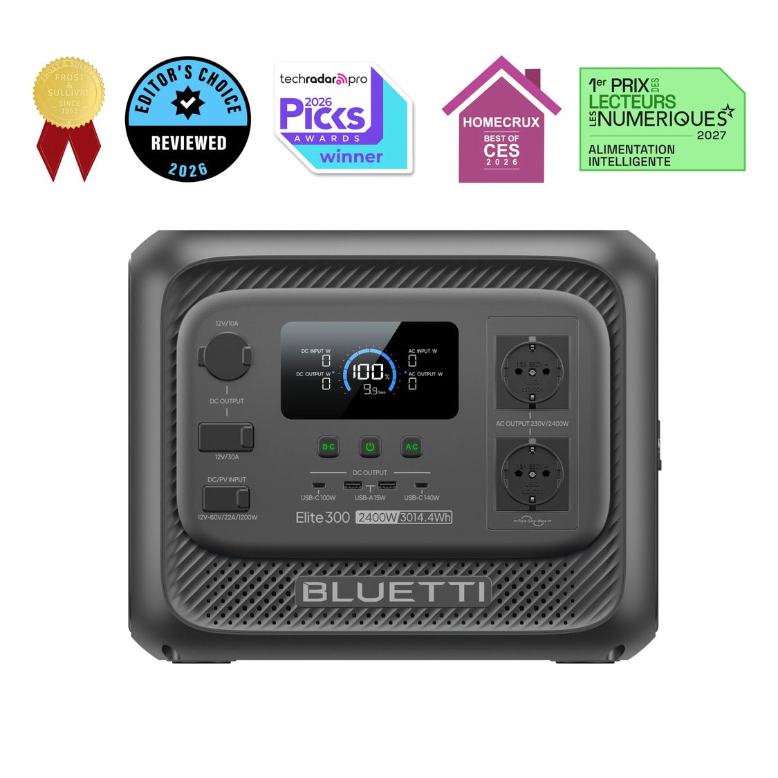 BLUETTI Elite 300 estación de energía de 3014 Wh para camper