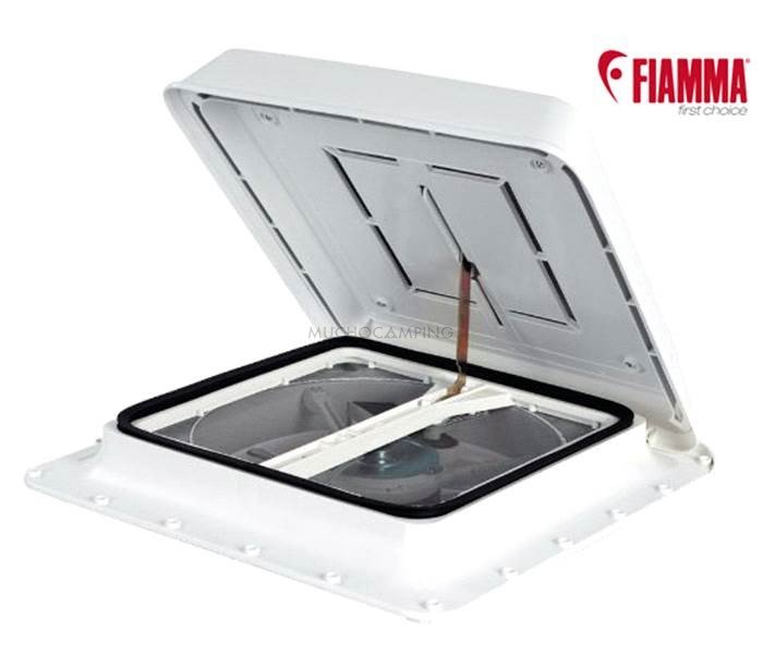 Fiamma Turbo Vent Crystal Polar Control claraboya con ventilador para camper