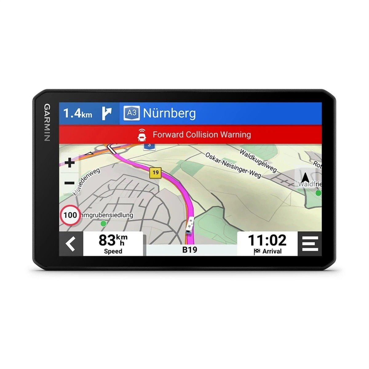 Garmin CamperCam 795 GPS con dash cam integrada para camper