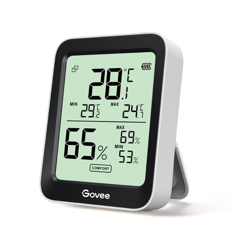 Sensor Govee H5075 de temperatura y humedad para camper