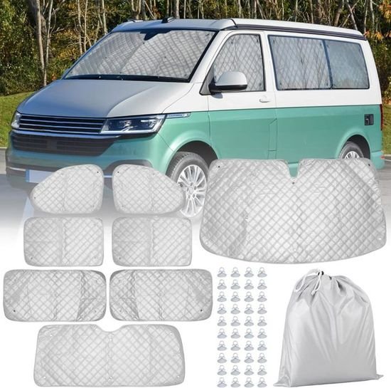 Kit térmico interior de 8 piezas para Volkswagen T5 y T6 SWB