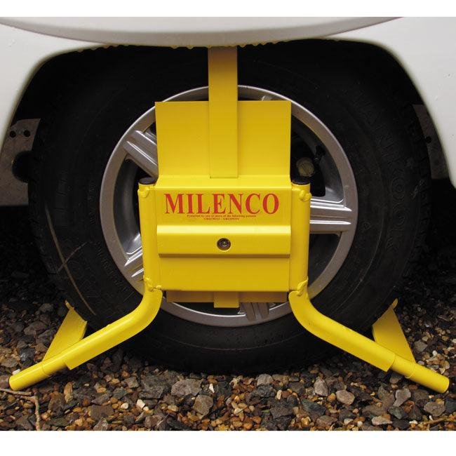 Milenco Original C13 cepo antirrobo para rueda de caravana