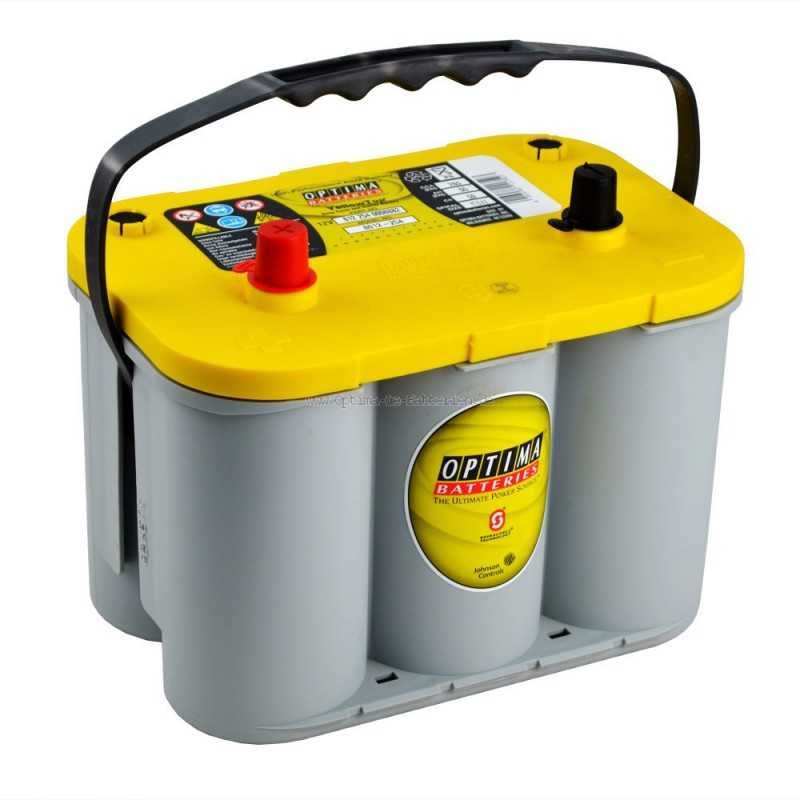 Optima YellowTop YT S 4.2 batería AGM de 55 Ah para mover de caravana