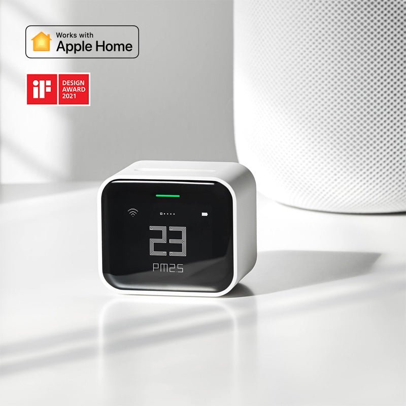 Qingping Air Monitor Lite para medir CO2 y calidad del aire en camper