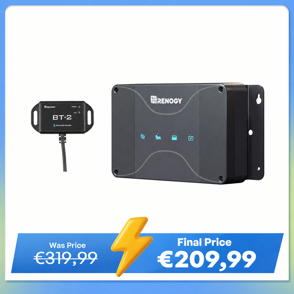 Renogy DCC50S 50A cargador DC-DC con MPPT para camper