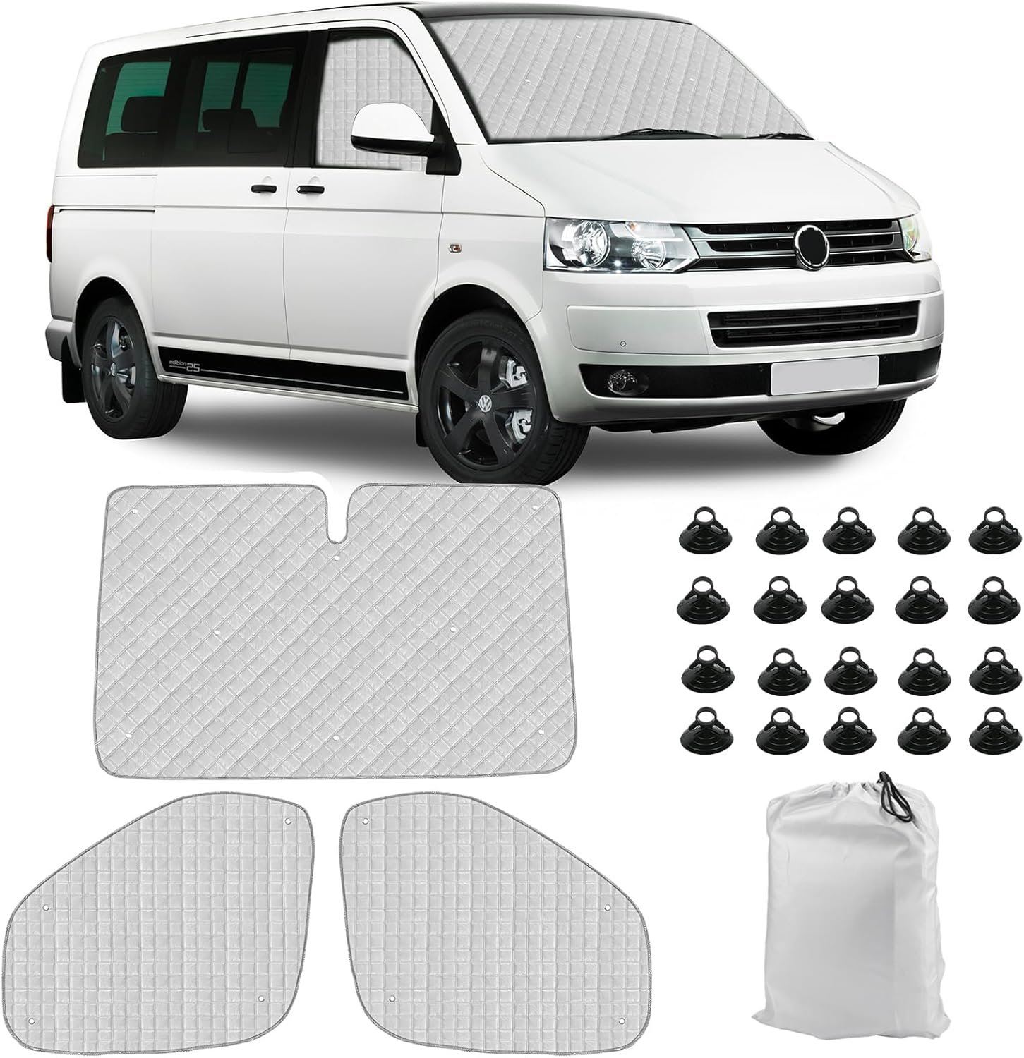 Soekodu juego térmico de 3 piezas para Volkswagen T5 y T6