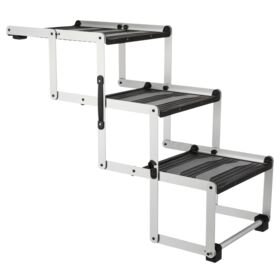 TRIXIE 39376 escalera plegable de tres peldaños para perro y camper