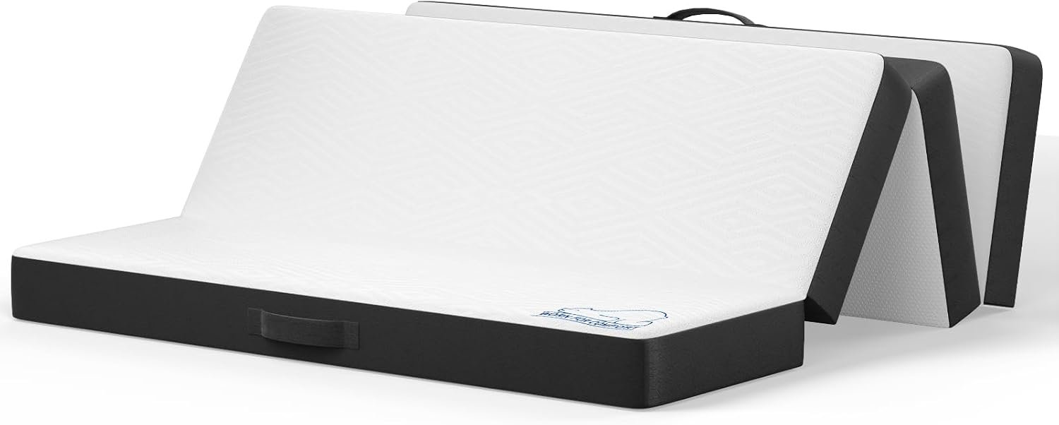 wowttrelax colchón doble plegable para camper