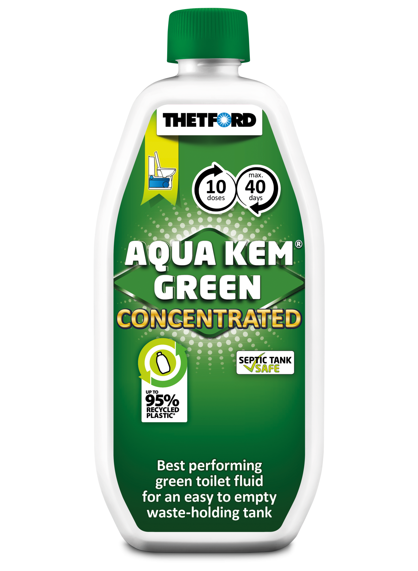 Thetford Aqua Kem Green Concentrated · 750 ml