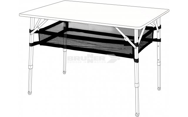 Brunner Storack 80 · organizador bajo mesa