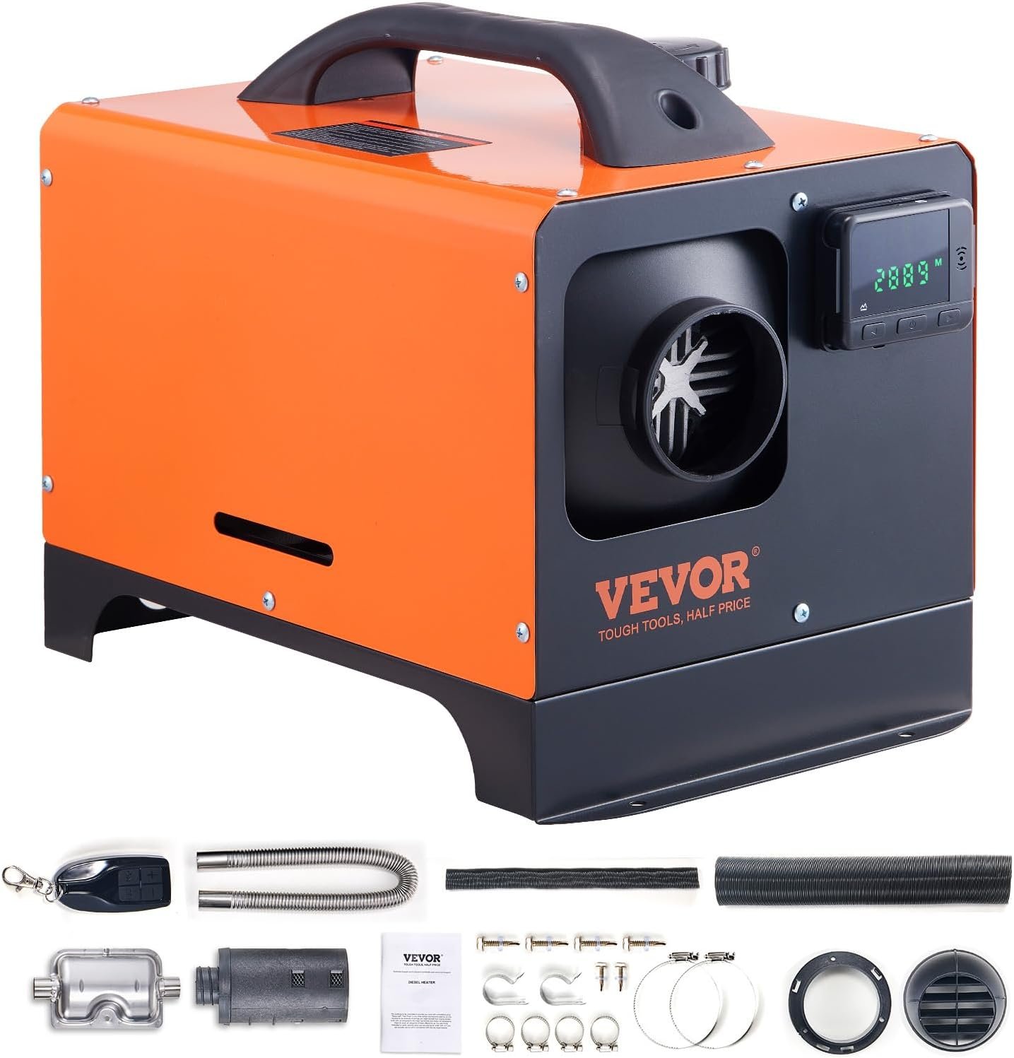 VEVOR Diésel 5 kW · todo en uno 12 V