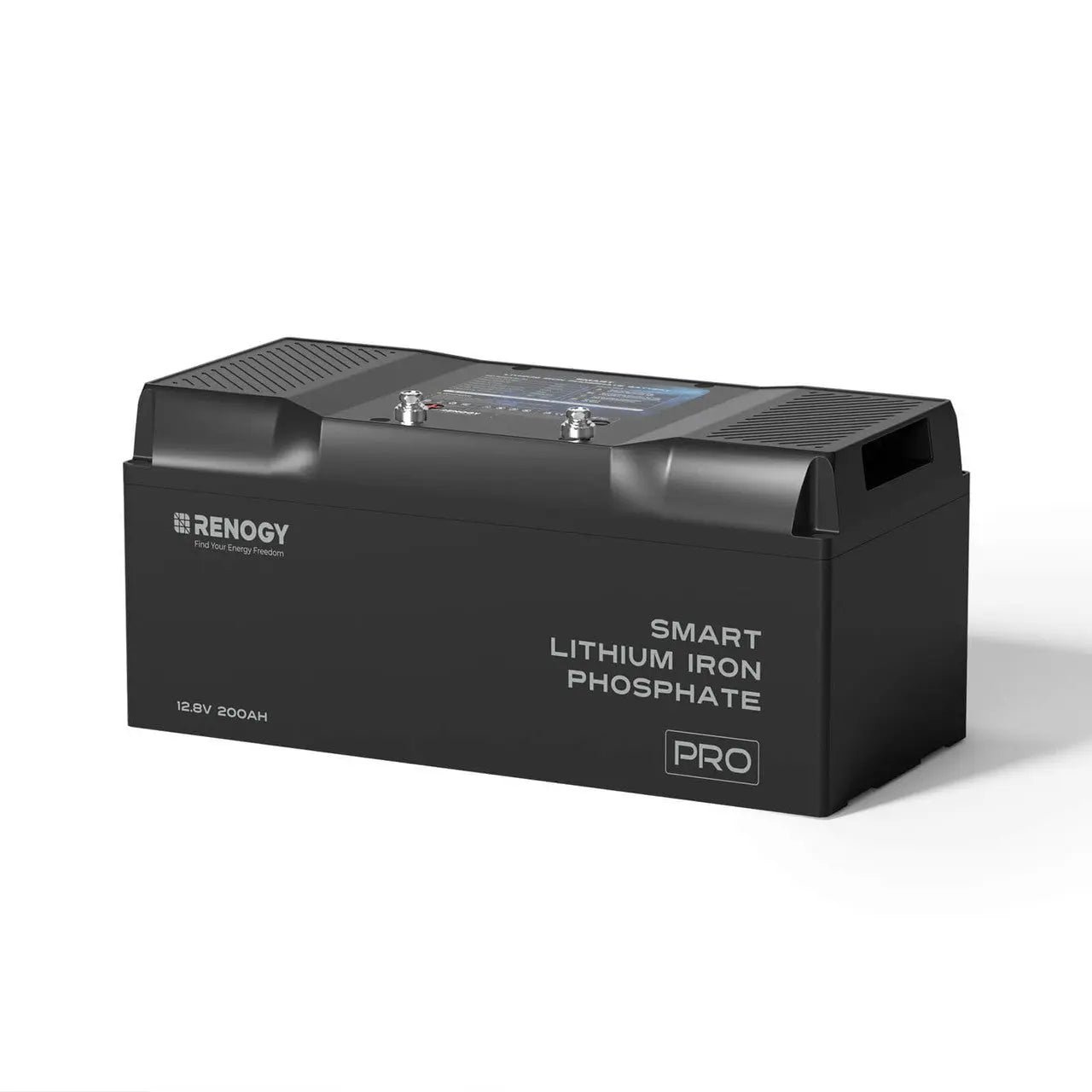 Renogy Pro 12 V 200 Ah · Bluetooth y autocalentamiento