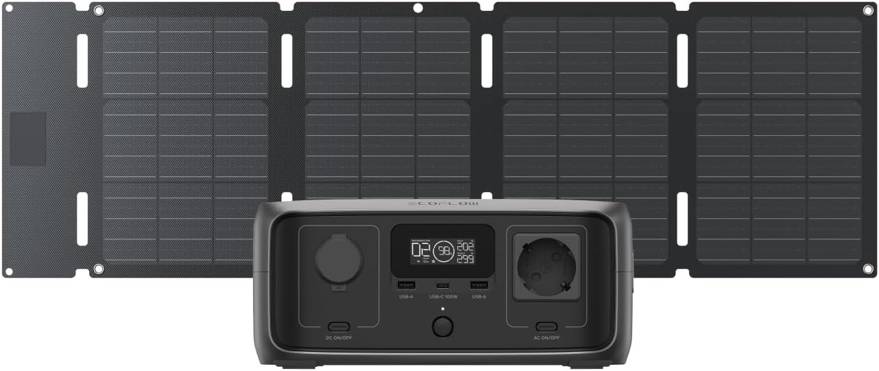 EcoFlow RIVER 3 + panel de 45 W