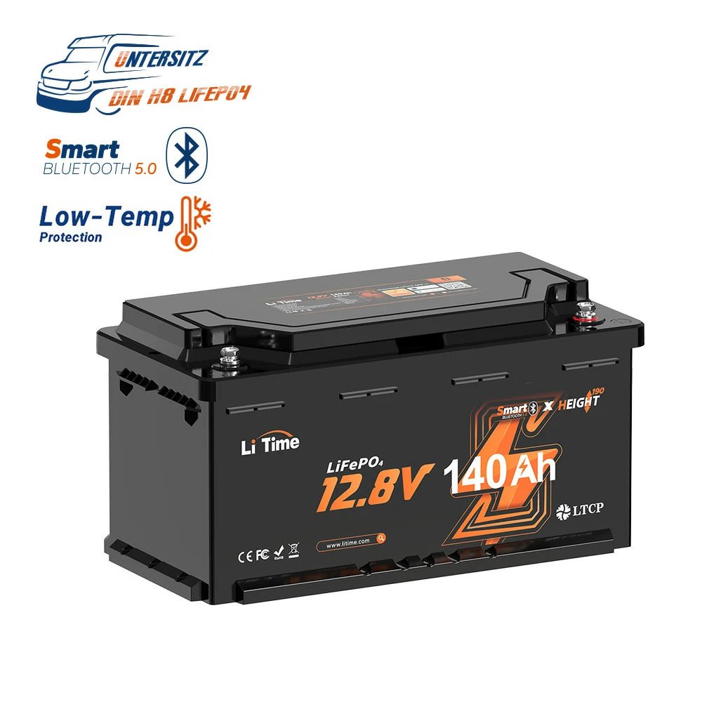 LiTime 140 Ah H190 Bluetooth