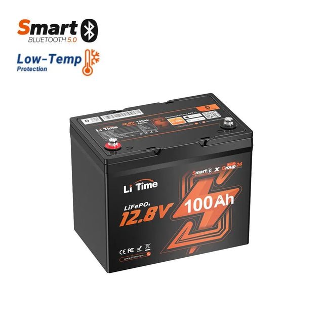 LiTime 100 Ah Group24 Bluetooth