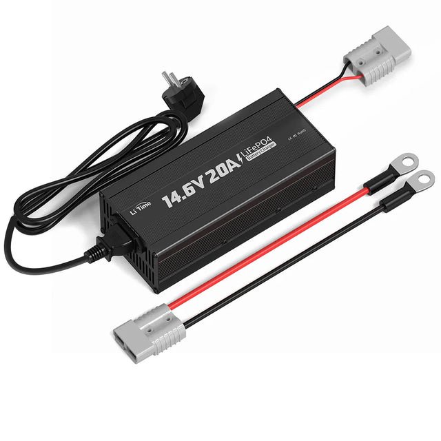 LiTime cargador LiFePO₄ 20 A