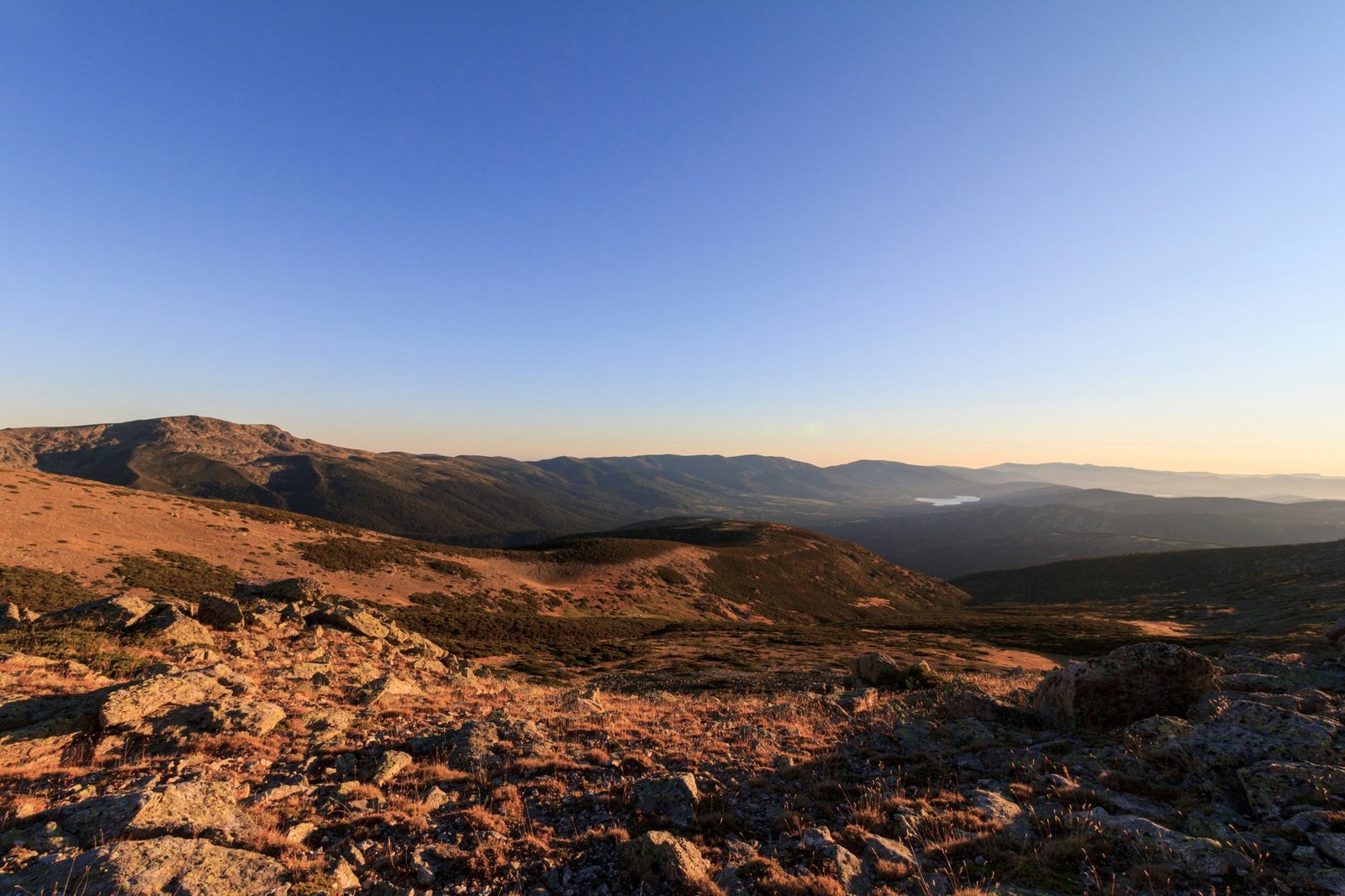 Sierra de Guadarrama y paisaje de montaña en Madrid